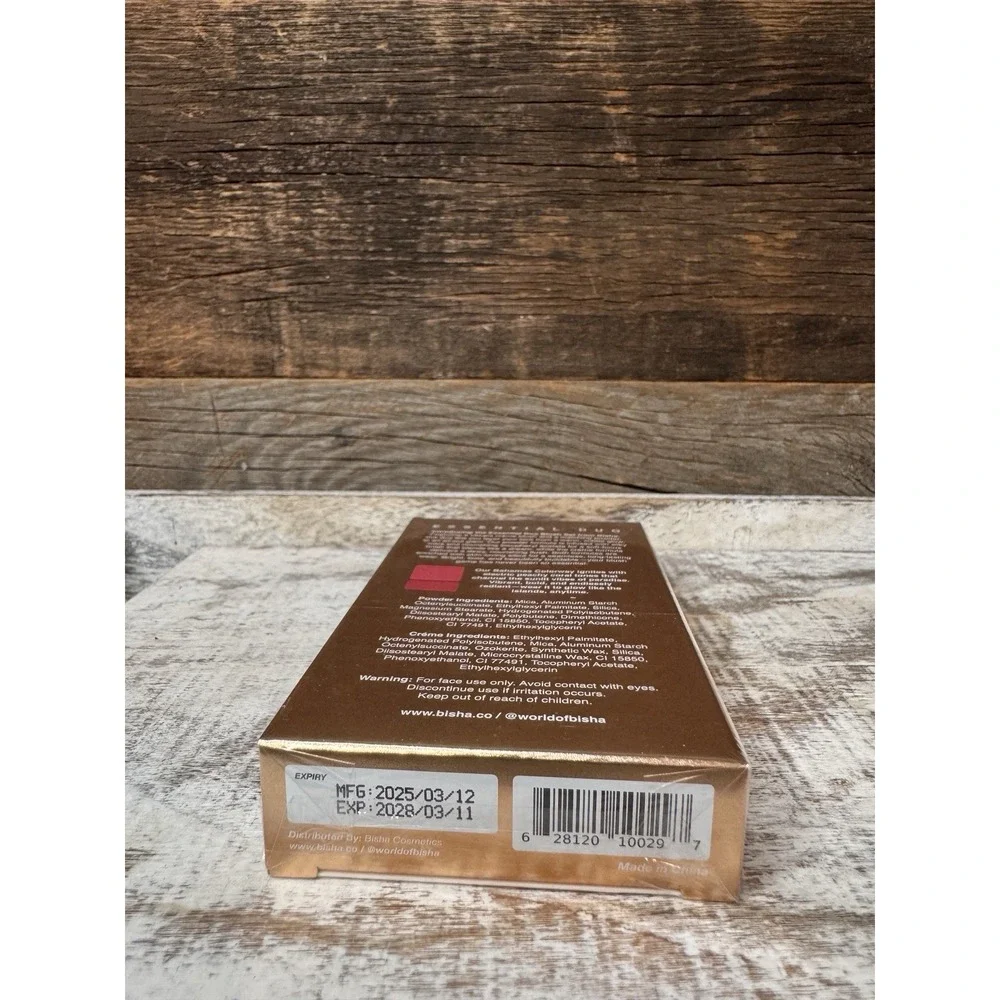 BISHA Bahamas Blush‎ Duo | Cream + Powder | Glowing t ✨MSRP = $42